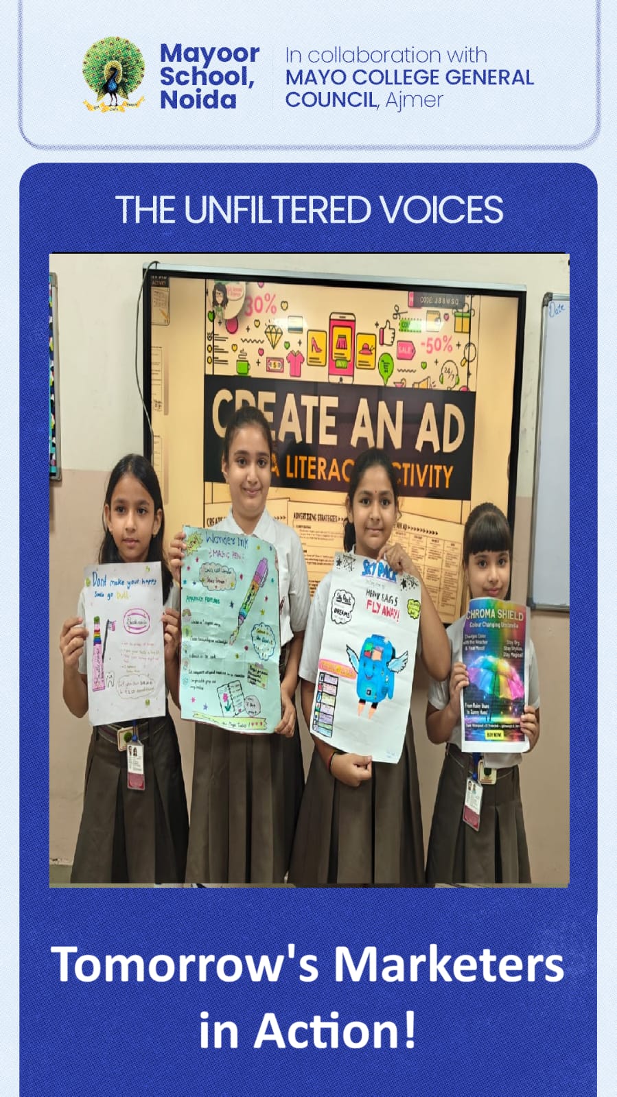 Sparking Genius: Grade 5's Young Advertisers! 